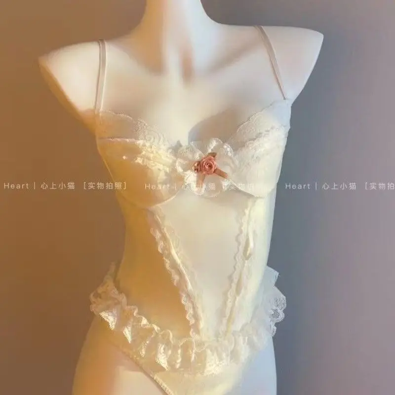 Korejepo Girl Sexy Pampered Pure Desire French Jumpsuit See Through Lace Hollow Out Shapewear No Need To Take Off Dress
Korejepo Girl Sexy Pampered Pure Desire French Jumpsuit See Through Lace Hollow Out Shapewear No Need To Take Off Dress