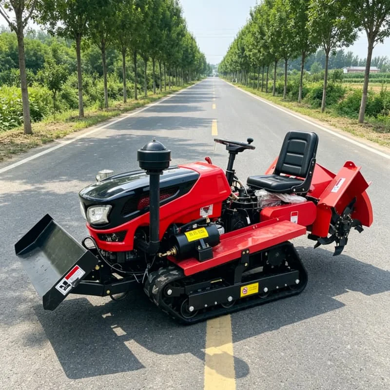 Customized All-terrain Farm Cultivator, 26-Year Best-selling Tracked Rotary Tiller, CE & EMC Dual Certified Farming Equipment
Customized All-terrain Farm Cultivator, 26-Year Best-selling Tracked Rotary Tiller, CE & EMC Dual Certified Farming Equipment