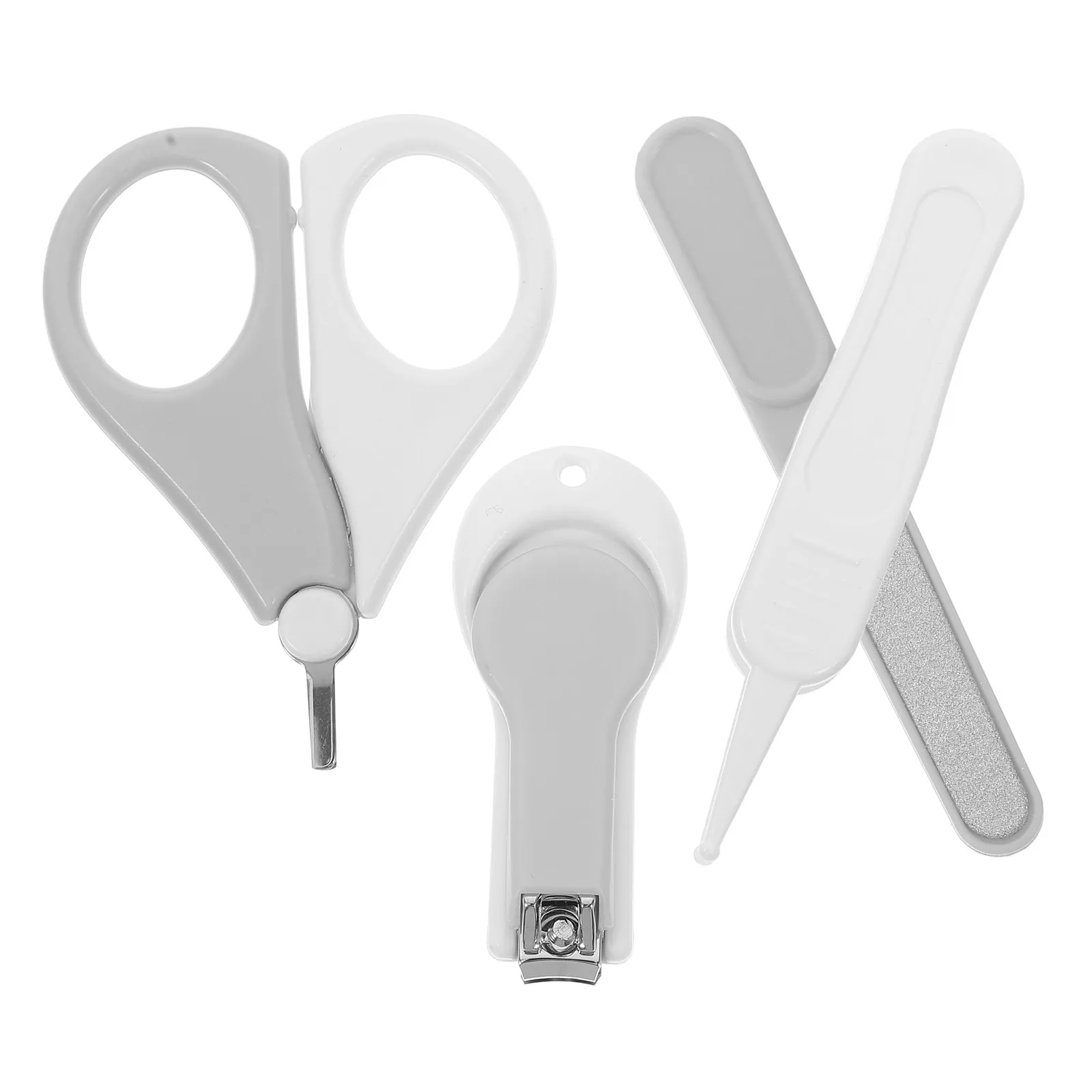 1Set Baby Nail Kit High-Quality PP ABS Stainless Steel Infant Nail Clipper Scissor Tweezer File with Storage Case
1Set Baby Nail Kit High-Quality PP ABS Stainless Steel Infant Nail Clipper Scissor Tweezer File with Storage Case