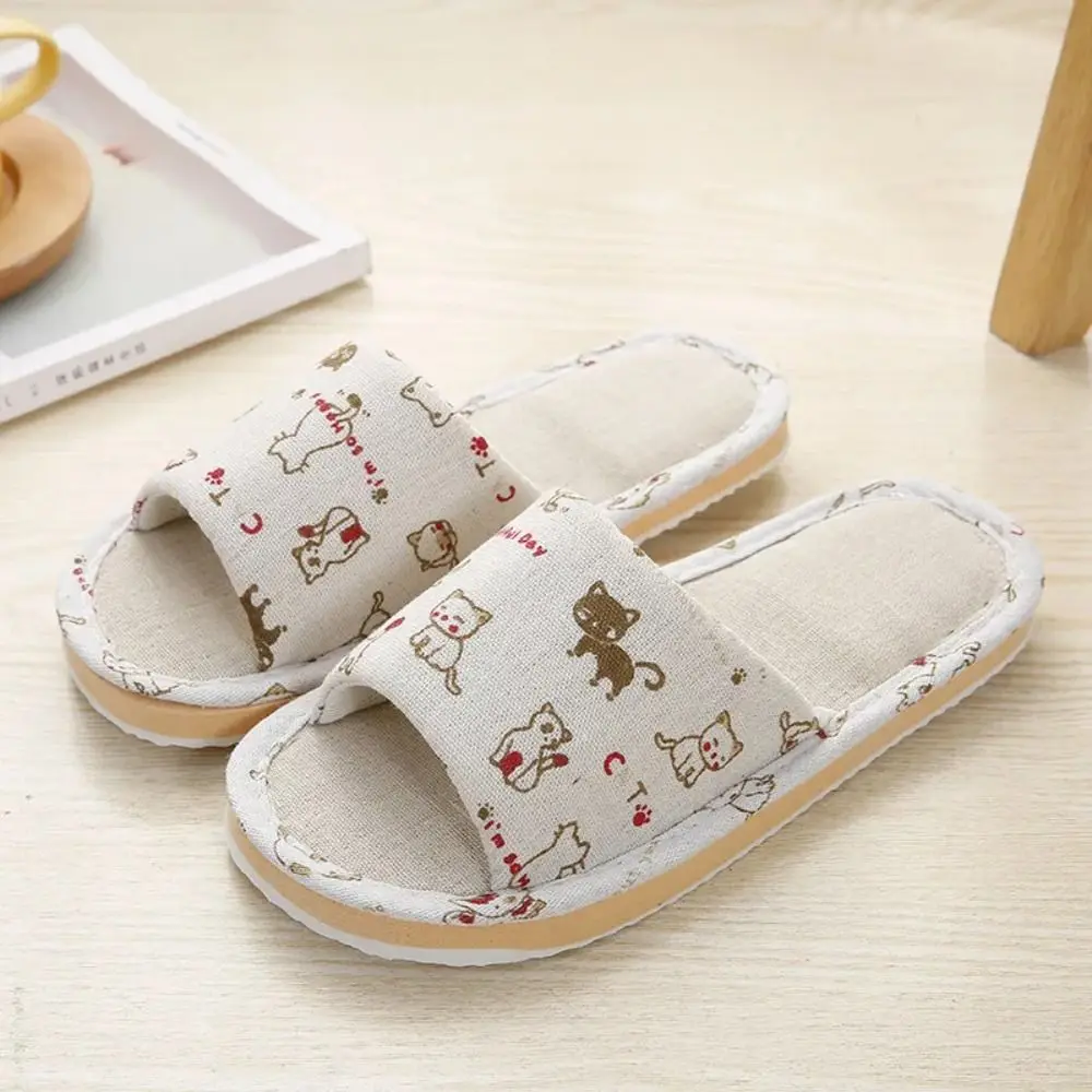 Cute Linen Material Linen Home Slippers Casual Slides Four Season Floral Slides Non-slip Design Non-slip Sandals Casual Home
Cute Linen Material Linen Home Slippers Casual Slides Four Season Floral Slides Non-slip Design Non-slip Sandals Casual Home