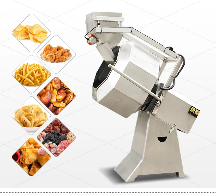 New Type Continuous Seasoner For Potato Chips Snack Seasoning Machine Flavor Machinery
New Type Continuous Seasoner For Potato Chips Snack Seasoning Machine Flavor Machinery