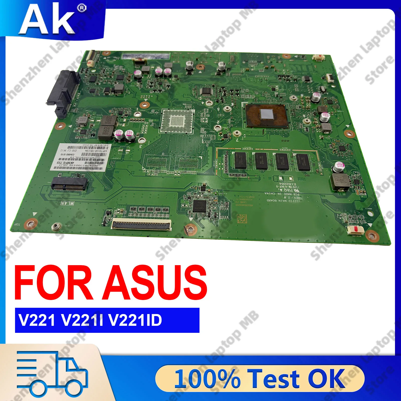 V221ID Motherboard For ASUS Vivo AiO V221IA V221IC V221I V221ID Mainboard With Celeron CPU 100% tests OK fast shipping stk
V221ID Motherboard For ASUS Vivo AiO V221IA V221IC V221I V221ID Mainboard With Celeron CPU 100% tests OK fast shipping stk
