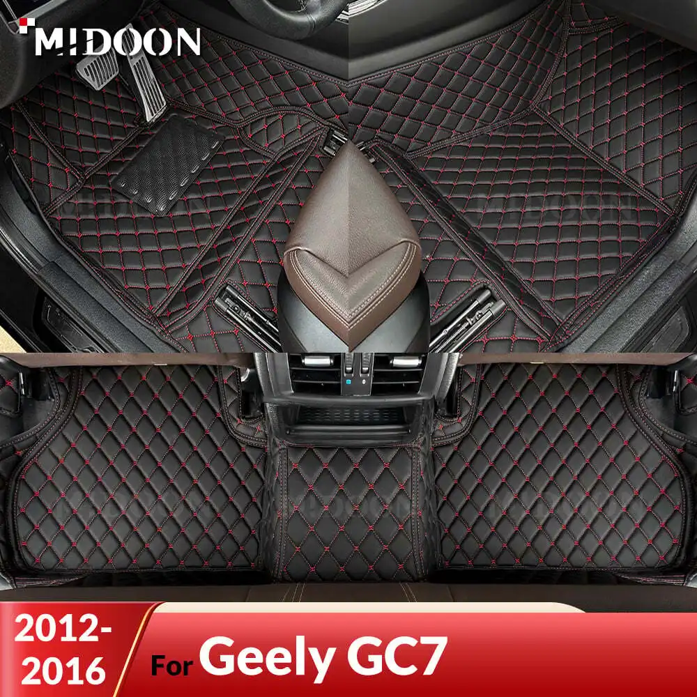 MIDOON Car Floor Mats For Geely GC7 2012 2013 2014 2015 2016 Custom Auto Foot Pads Automobile Carpet Cover Interior Accessories
MIDOON Car Floor Mats For Geely GC7 2012 2013 2014 2015 2016 Custom Auto Foot Pads Automobile Carpet Cover Interior Accessories