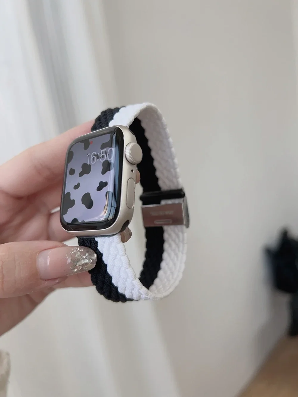 Superior elastic nylon For Apple Watch band women Series 10/9/8/7/6/ 38mm 40mm 41mm 42mm 44mm 45mm 46mm 49mm for iwatch Strap
Superior elastic nylon For Apple Watch band women Series 10/9/8/7/6/ 38mm 40mm 41mm 42mm 44mm 45mm 46mm 49mm for iwatch Strap