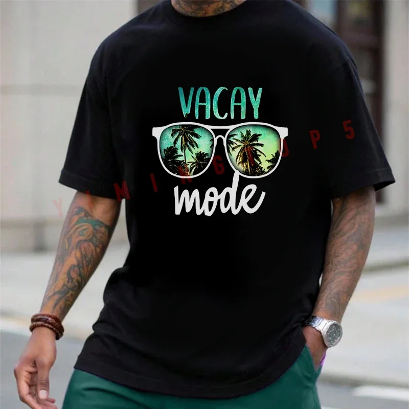 Vacay Mode Cute Vacation Summer Cruise Getaway Print Moto Cotton Tshirt Men Funny Men T-shirt Summer Short-Sleeve Tops
Vacay Mode Cute Vacation Summer Cruise Getaway Print Moto Cotton Tshirt Men Funny Men T-shirt Summer Short-Sleeve Tops