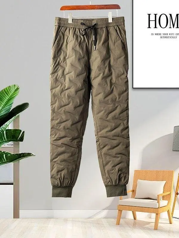 Теплые уличные мужские повседневные брюки, осенне-зимние молодежные универсальные брюки с эластичной резинкой на талии и поясом, манжеты для отдыха, наполнитель Du
Теплые уличные мужские повседневные брюки, осенне-зимние молодежные универсальные брюки с эластичной резинкой на талии и поясом, манжеты для отдыха, наполнитель Du