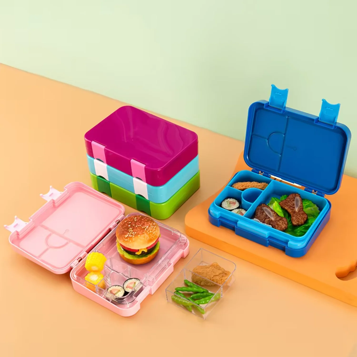 Factory Directly 4 Compartment Microwave Dishwasher Bento Kids Lunch For Children
Factory Directly 4 Compartment Microwave Dishwasher Bento Kids Lunch For Children