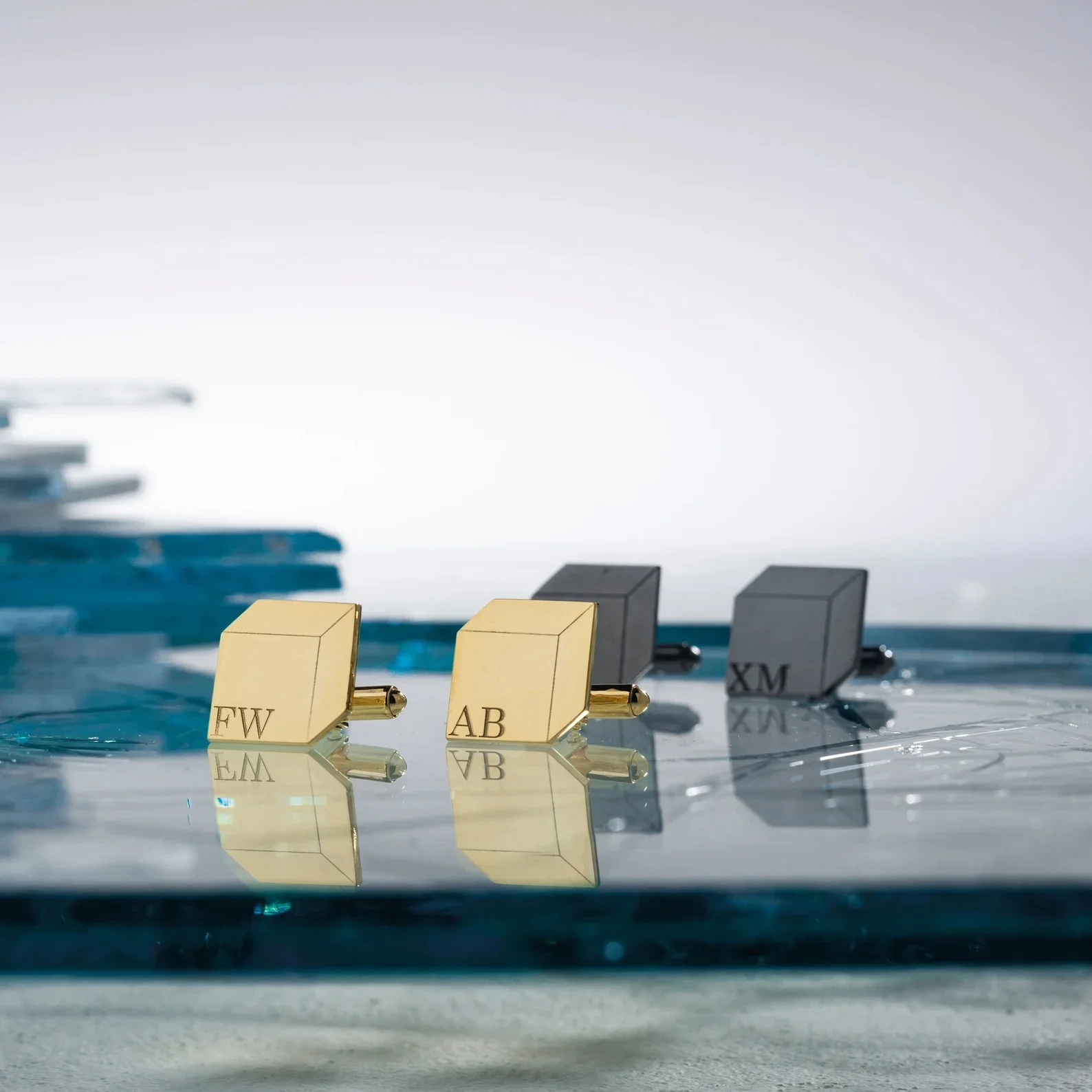 Perspective Square Cufflink Custom 2 Letters Cuff Links Groomsmen Perspective Square Cufflinks Groomsmen Cufflinks Gift for Him
Perspective Square Cufflink Custom 2 Letters Cuff Links Groomsmen Perspective Square Cufflinks Groomsmen Cufflinks Gift for Him