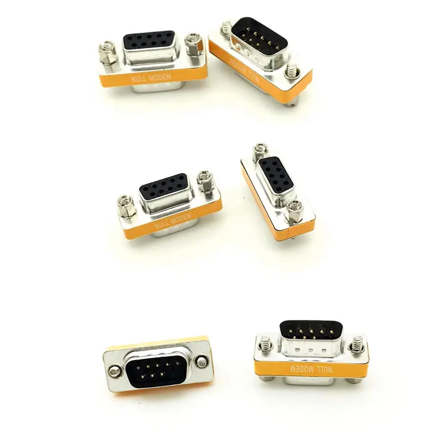 1/5/10PCS High Quality Mini Null Modem DB 9PIN Female Male plug Adapter Gender Changer
1/5/10PCS High Quality Mini Null Modem DB 9PIN Female Male plug Adapter Gender Changer