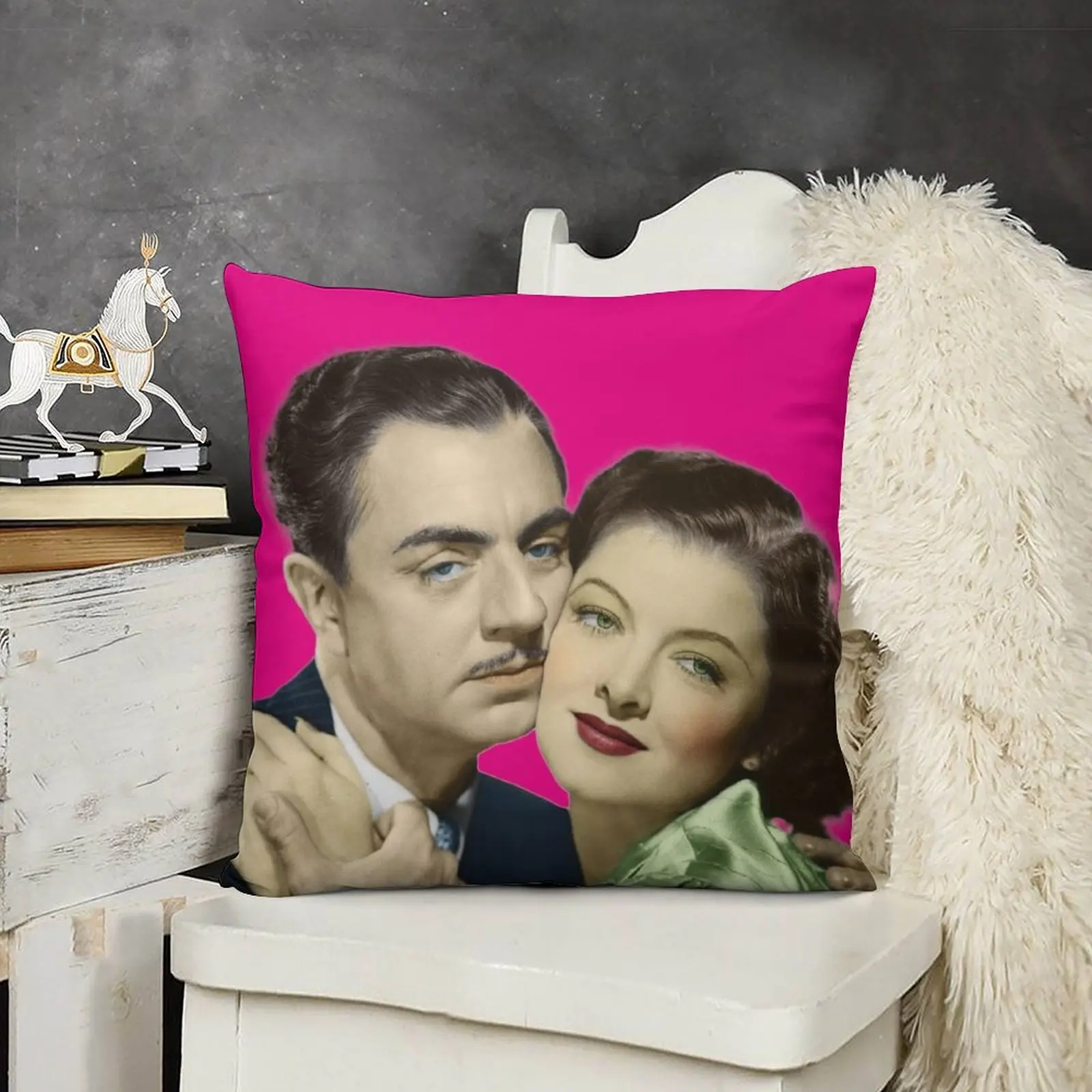 Nick and Nora Charles, film, The Thin Man Throw Pillow Cushion Cover Set sleeping pillows Pillow Cases Decorative pillow
Nick and Nora Charles, film, The Thin Man Throw Pillow Cushion Cover Set sleeping pillows Pillow Cases Decorative pillow