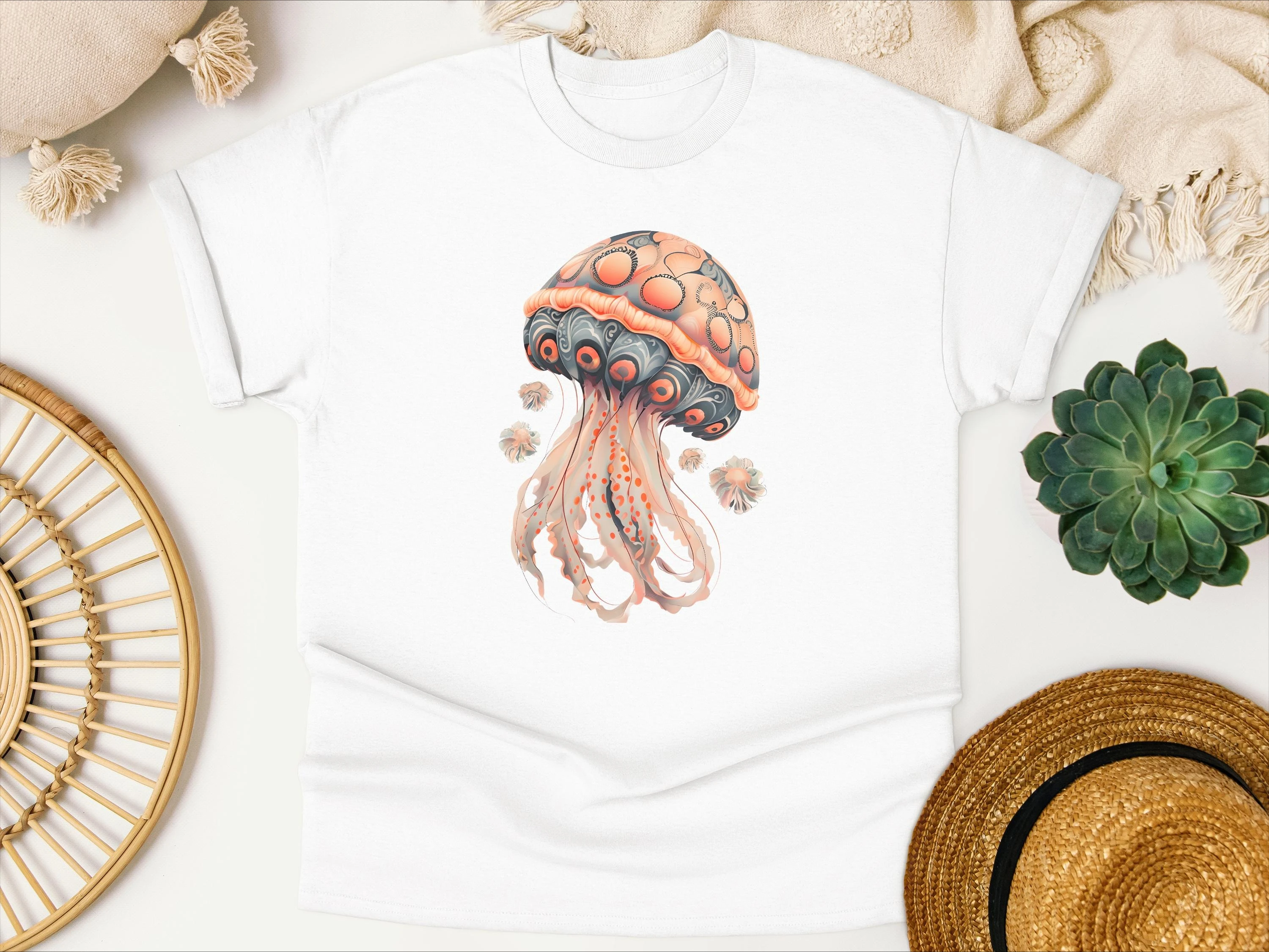 Best Selling Fashion New Vivid Jellyfish Shirt, Scuba Diver Vision T-Shirt, Ocean Life Swimming Top, Underwater Animal Tee
Best Selling Fashion New Vivid Jellyfish Shirt, Scuba Diver Vision T-Shirt, Ocean Life Swimming Top, Underwater Animal Tee