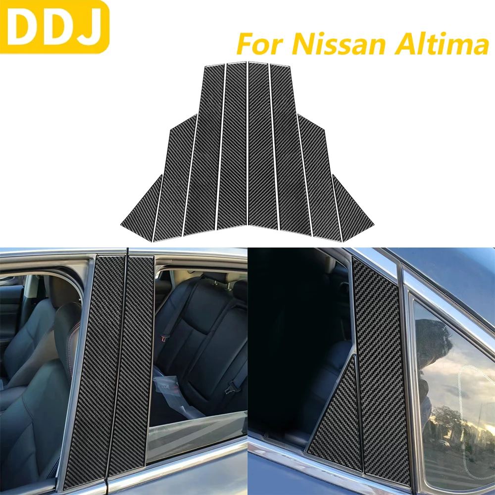 For Nissan Altima 2013-2018 Real Carbon Fiber Exterior Door B-pillar Panel Decorative Cover Car Accessories Decoration Sticker
For Nissan Altima 2013-2018 Real Carbon Fiber Exterior Door B-pillar Panel Decorative Cover Car Accessories Decoration Sticker