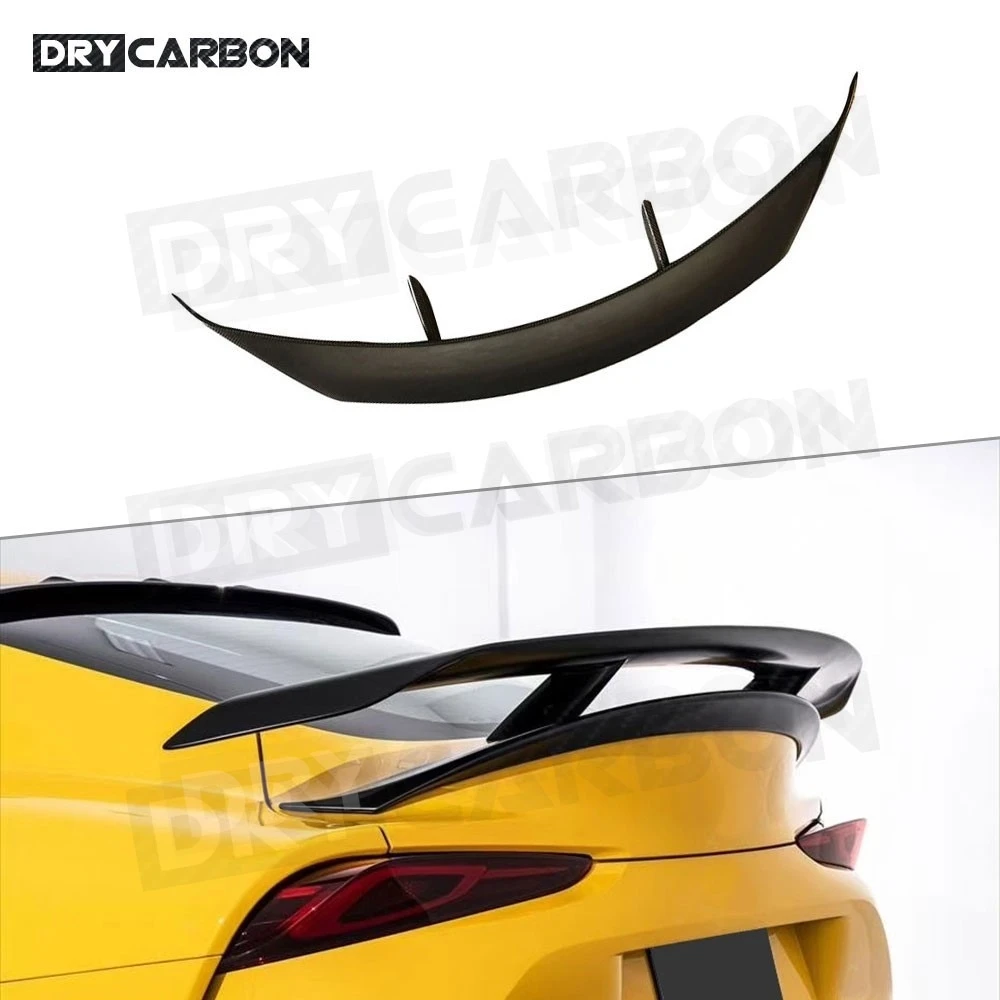 Карбоновый задний спойлер-«утиный хвост» для Toyota Supra 2019-2020, стайлинг из FRP, для багажника автомобиля
Карбоновый задний спойлер-«утиный хвост» для Toyota Supra 2019-2020, стайлинг из FRP, для багажника автомобиля