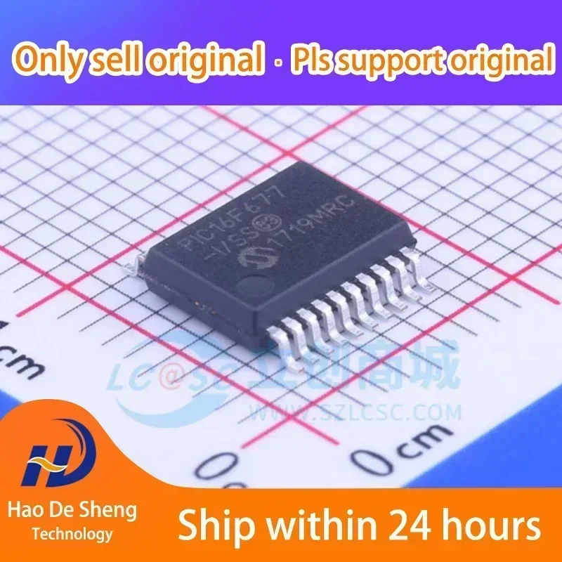 10PCS/LOT PIC16F677 PIC16F677-I/SS SSOP20 PIC New Original in Stock Power bank
10PCS/LOT PIC16F677 PIC16F677-I/SS SSOP20 PIC New Original in Stock Power bank