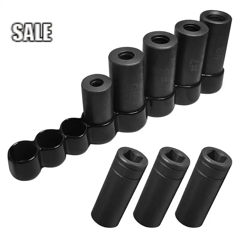 8 Piece Tapping Socket Kit 8Pcs Tap Socket Set Faucet Repair And Maintenance For Areas Where T-Handles Not Fit-A68E
8 Piece Tapping Socket Kit 8Pcs Tap Socket Set Faucet Repair And Maintenance For Areas Where T-Handles Not Fit-A68E