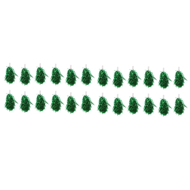 Premium 72Pcs Cheerleading Pom Poms Metallic Foil Cheer Pom Poms With Plastic Handle For Adults Kids Cheerleaders Party Green
Premium 72Pcs Cheerleading Pom Poms Metallic Foil Cheer Pom Poms With Plastic Handle For Adults Kids Cheerleaders Party Green