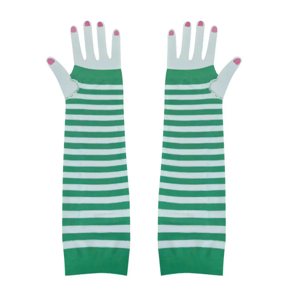 1Pair Green White Striped Long Gloves Elastic Sleeve St Patricks Day Party Leg Warmers Wristbands Headband Comfortable
1Pair Green White Striped Long Gloves Elastic Sleeve St Patricks Day Party Leg Warmers Wristbands Headband Comfortable
