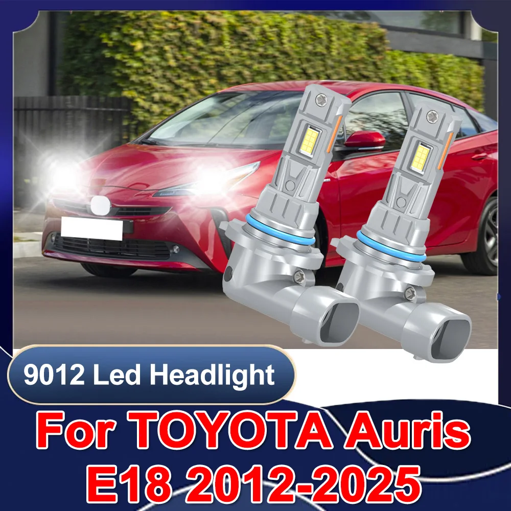 Светодиодные лампы для фар 9012 HIR2 (ближний/дальний свет), 6000K, белые, для TOYOTA Auris E18 2012-2025, с медной трубкой
Светодиодные лампы для фар 9012 HIR2 (ближний/дальний свет), 6000K, белые, для TOYOTA Auris E18 2012-2025, с медной трубкой
