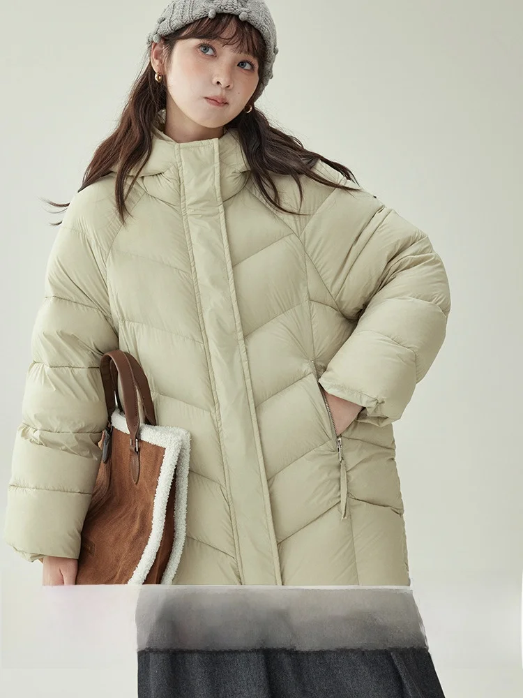 Cloudlike Du down Jaet Women's Midlong 90 White Du Feather Warm Coat Casual Sle Zipper Closure Color Faionable
Cloudlike Du down Jaet Women's Midlong 90 White Du Feather Warm Coat Casual Sle Zipper Closure Color Faionable