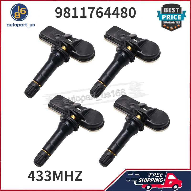 4PCS 9811764480 TPMS Tire Pressure Monitor Sensor 433MHZ For Citroen Jumpy Fiat Scudo Peugeot Expert Tepee Toyota Proace Combi
4PCS 9811764480 TPMS Tire Pressure Monitor Sensor 433MHZ For Citroen Jumpy Fiat Scudo Peugeot Expert Tepee Toyota Proace Combi