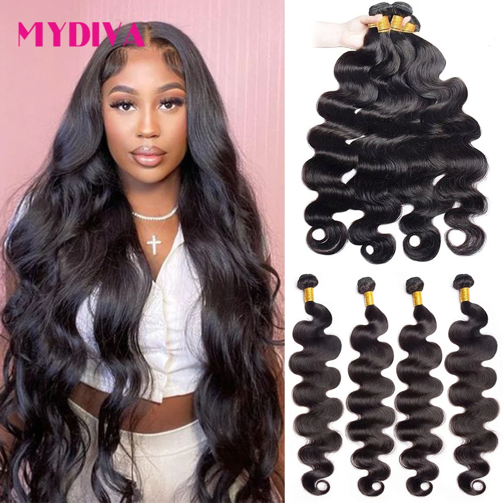 Brazilian Body Wave Hair Weave Bundles 100% Human Hair Bundles Natural Color Remy Hair Extensions 30 32 40 Inch 1/3/4 Bundles
Brazilian Body Wave Hair Weave Bundles 100% Human Hair Bundles Natural Color Remy Hair Extensions 30 32 40 Inch 1/3/4 Bundles