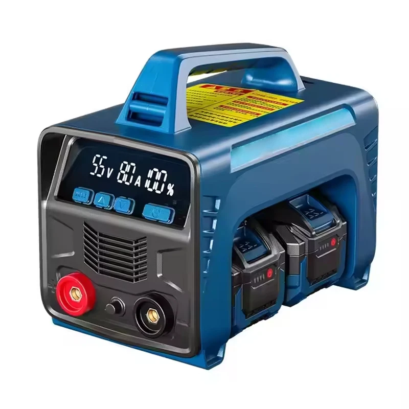 Lithium Battery Source Factory Best-selling Portable Rechargeable Lithium Battery DC Arc Welding Machine
Lithium Battery Source Factory Best-selling Portable Rechargeable Lithium Battery DC Arc Welding Machine