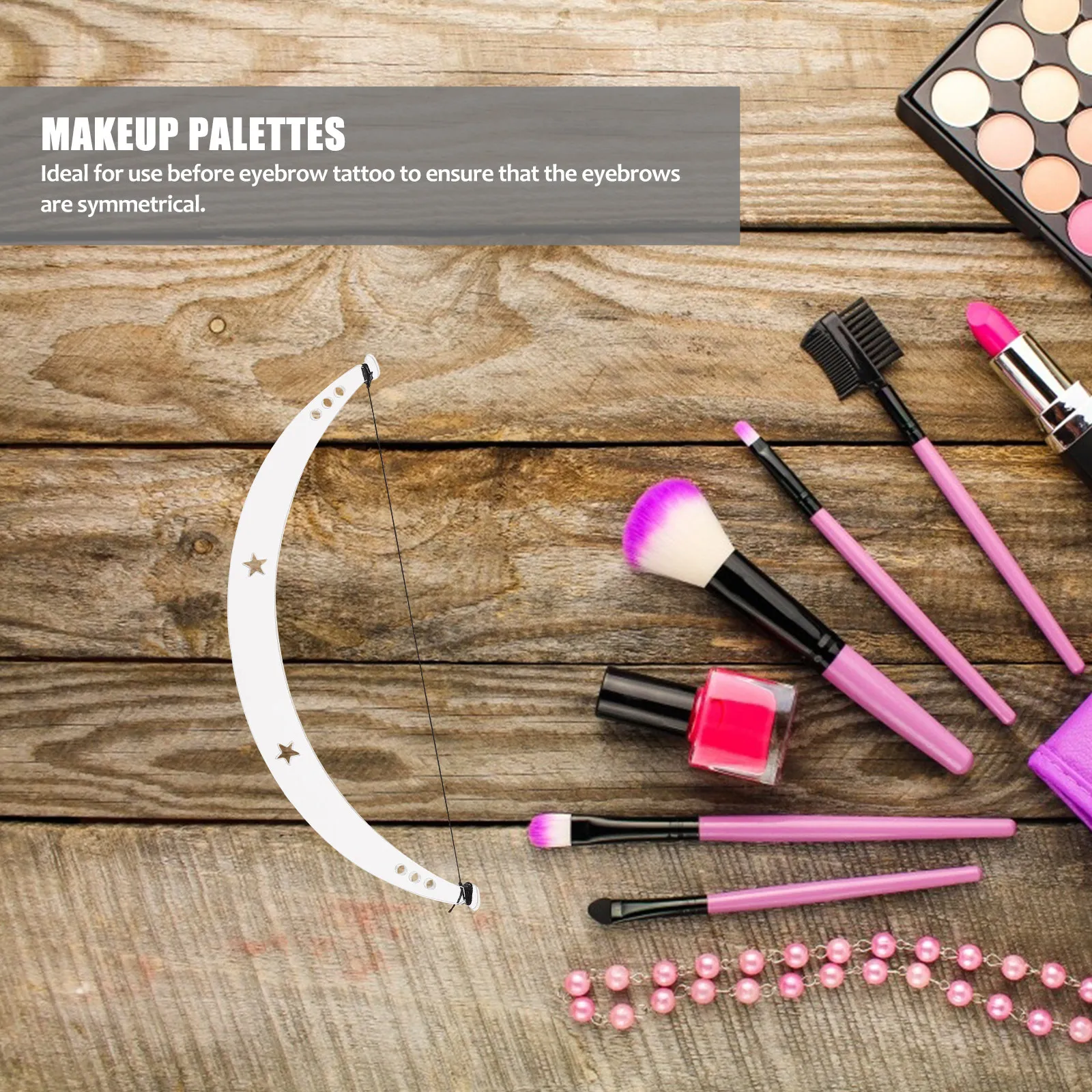 Набор из 1 гибкой линейки для измерения и позиционирования бровей, вспомогательный инструмент для микроблейдинга и татуажа бровей
Набор из 1 гибкой линейки для измерения и позиционирования бровей, вспомогательный инструмент для микроблейдинга и татуажа бровей