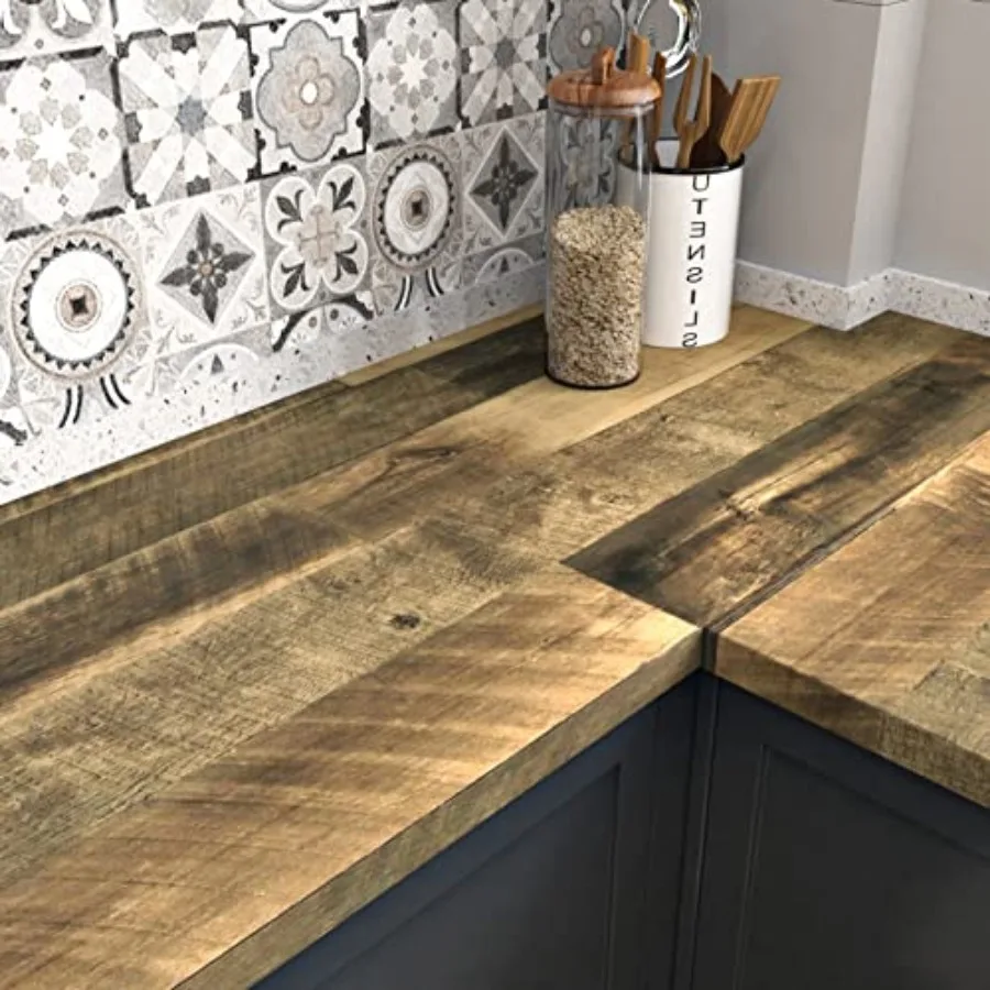 Wide Brown Fau Wood Wallpaper for Cabinets Kitchen Countertop Peel and Stick Waterproof Wood Contact Paper Self Adhesive Wooden
Wide Brown Fau Wood Wallpaper for Cabinets Kitchen Countertop Peel and Stick Waterproof Wood Contact Paper Self Adhesive Wooden