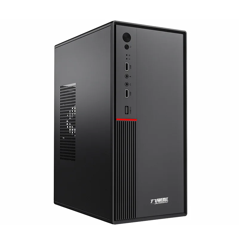Business office desktop small mainframe box, support MATX main board ATX power supply, galvanized steel thickened plate
Business office desktop small mainframe box, support MATX main board ATX power supply, galvanized steel thickened plate