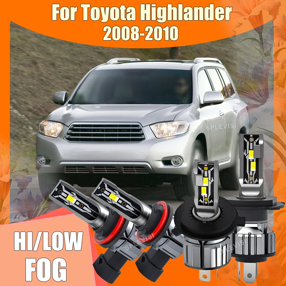 6000K White Conversion Kit Headlight Fog Aluminum Heat Sink Long-Distance Illumination For Toyota Highlander 2008 2009 2010
6000K White Conversion Kit Headlight Fog Aluminum Heat Sink Long-Distance Illumination For Toyota Highlander 2008 2009 2010