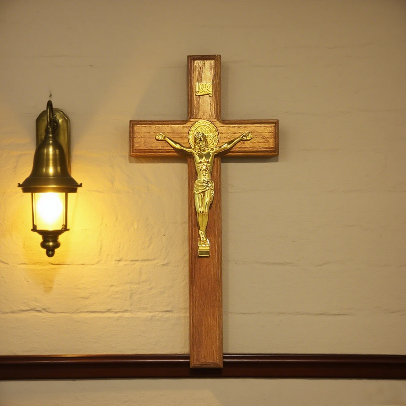 11.6" Crucifix Wall Cross with Jesus – Catholic Wooden Cross for Faith & Blessing, Wall or Home Decor
11.6" Crucifix Wall Cross with Jesus – Catholic Wooden Cross for Faith & Blessing, Wall or Home Decor