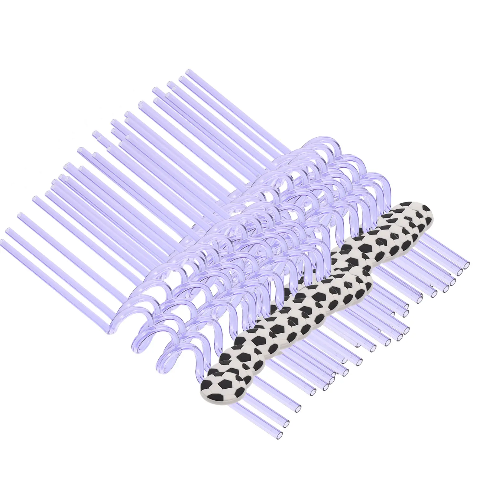 30 Pcs Plastic Straw Straws Reusable Spiral Practical Sports Party Favors Theme Curly Smooth
30 Pcs Plastic Straw Straws Reusable Spiral Practical Sports Party Favors Theme Curly Smooth