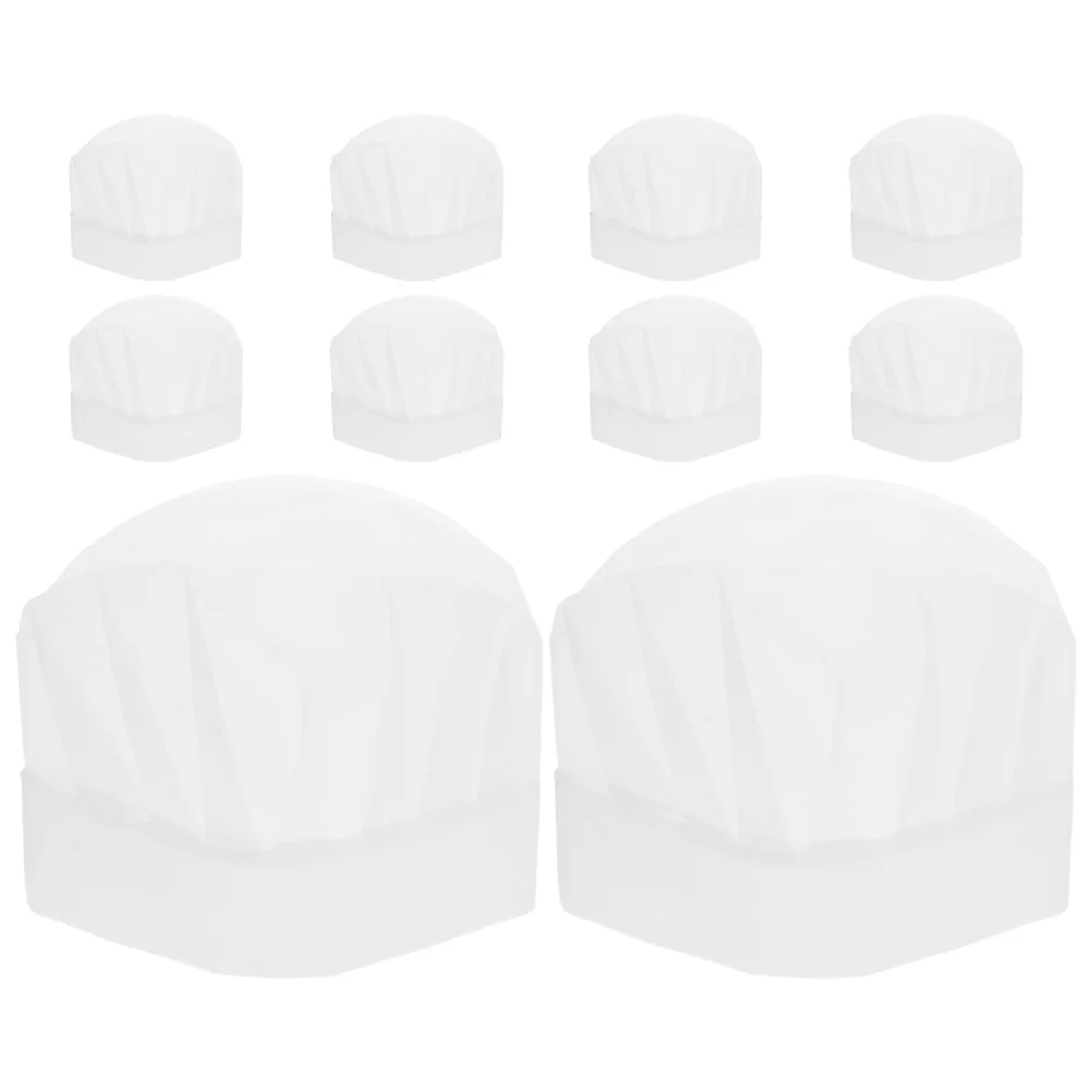 10 Pcs Kids Chef Hat Work Cap Kitchen Cooking for Children Children's Baker Dome
10 Pcs Kids Chef Hat Work Cap Kitchen Cooking for Children Children's Baker Dome