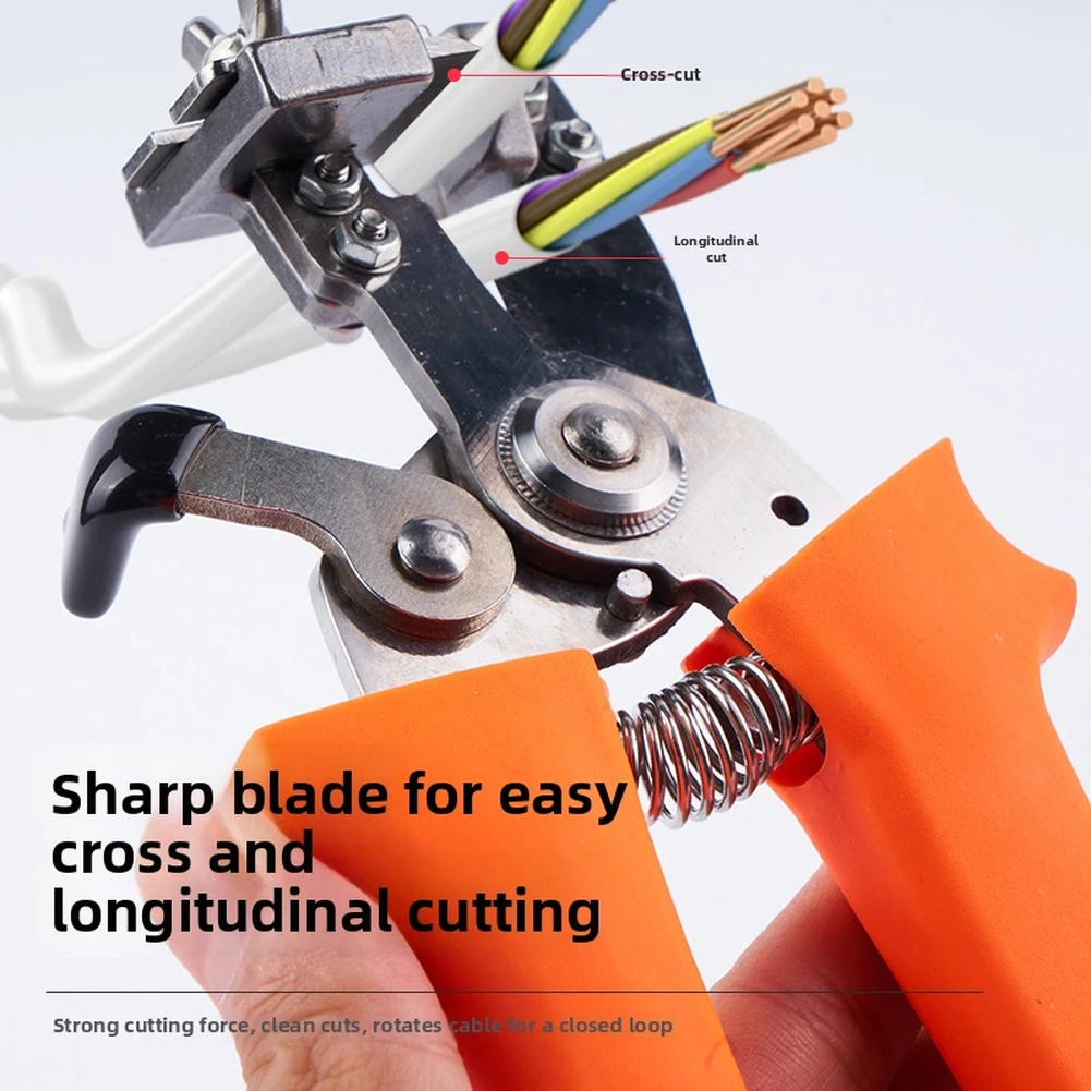 Wire Stripping and Crimping Tool for Professionals and DIY Users Nickel Chromium Steel Build Lightweight Design
Wire Stripping and Crimping Tool for Professionals and DIY Users Nickel Chromium Steel Build Lightweight Design