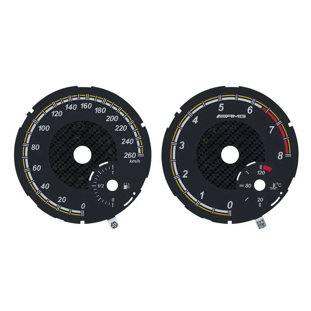 Gauge Face Overlay for Mercedes A166 A172 A176 A246, W166 W164 W463 Instrument
Gauge Face Overlay for Mercedes A166 A172 A176 A246, W166 W164 W463 Instrument