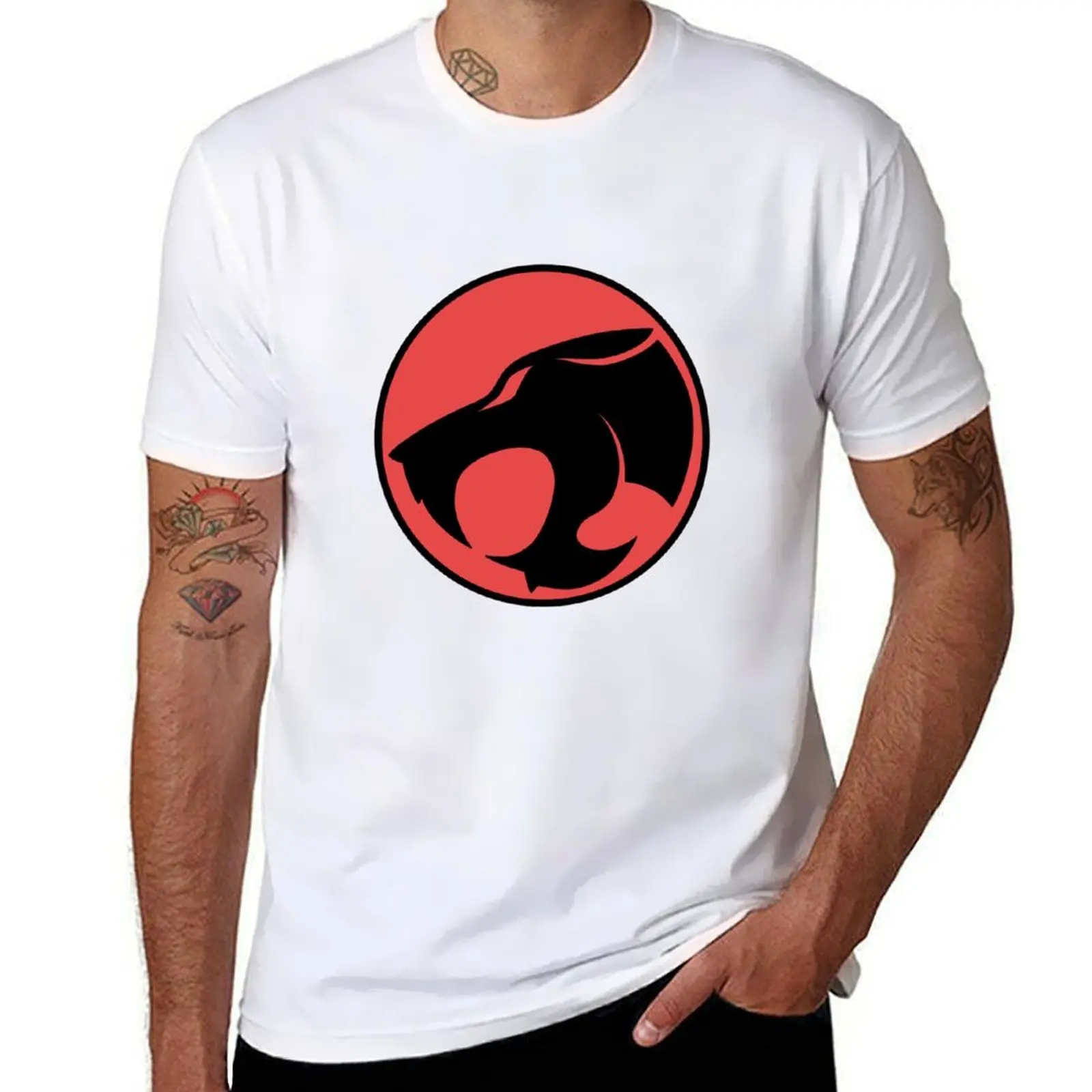 logo Cosmocats T-Shirt All Match Print Short Sleeve Top
logo Cosmocats T-Shirt All Match Print Short Sleeve Top
