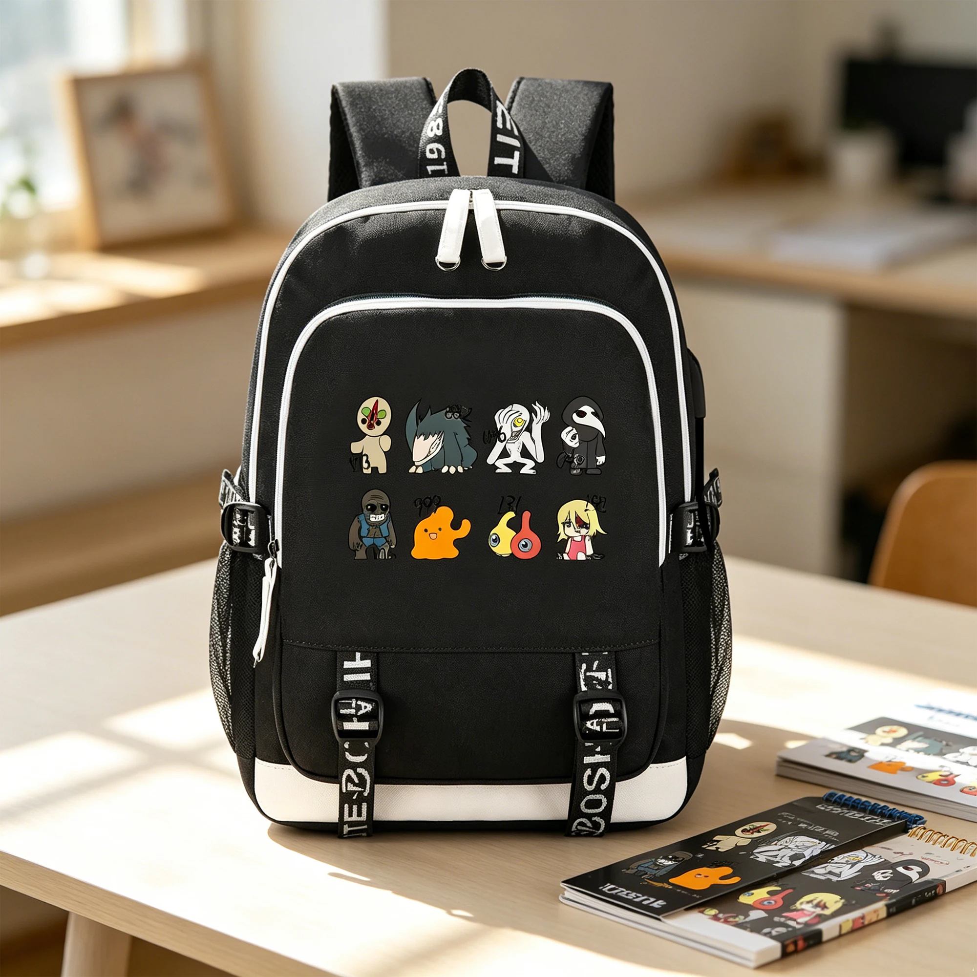 SCP Foundation Anime Backpack Oxford USB Charging Laptop Daypack Teen Student Large Capacity Travel Boys Girls School Bookbag
SCP Foundation Anime Backpack Oxford USB Charging Laptop Daypack Teen Student Large Capacity Travel Boys Girls School Bookbag