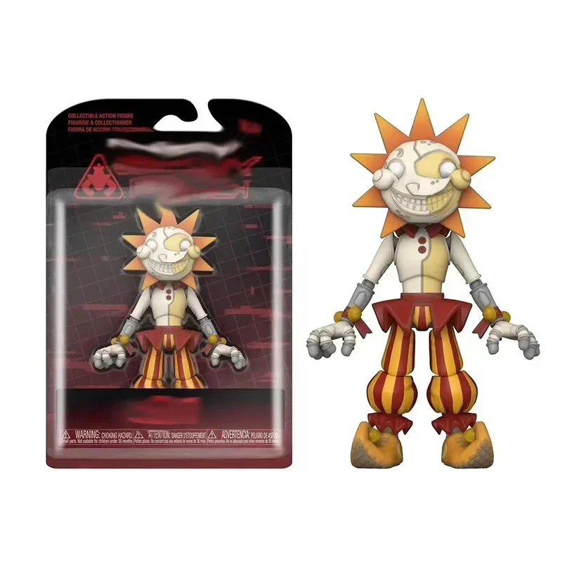 Солнце и Луна из серии кукол Sundrop FNAF — это подвижные куклы и игрушки.
Солнце и Луна из серии кукол Sundrop FNAF — это подвижные куклы и игрушки.