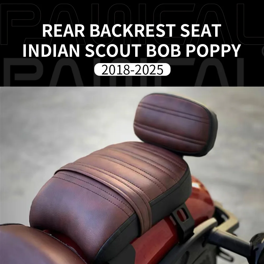 PANICAL for Indian Scout Bobber 18-25 Motorcycle rear seat back set Indian Bobber Sissy Bar Backrest Seat Backrest Accessories
PANICAL for Indian Scout Bobber 18-25 Motorcycle rear seat back set Indian Bobber Sissy Bar Backrest Seat Backrest Accessories