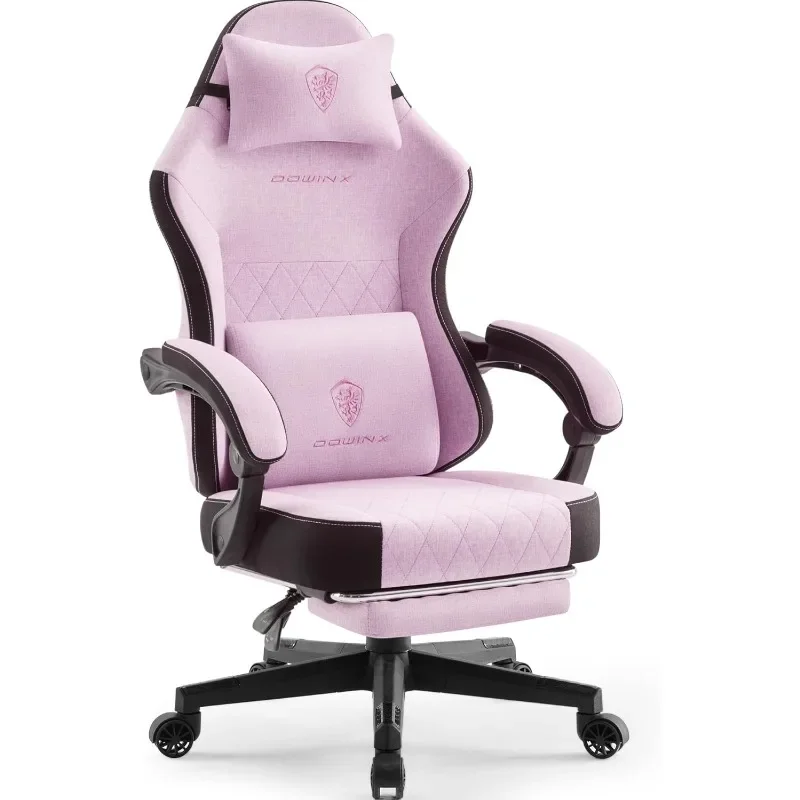 Dowinx Gaming Chair Fabric with Pocket Spring Cushion, High Back Ergonomic Computer Chair with Footrest for Adults
Dowinx Gaming Chair Fabric with Pocket Spring Cushion, High Back Ergonomic Computer Chair with Footrest for Adults