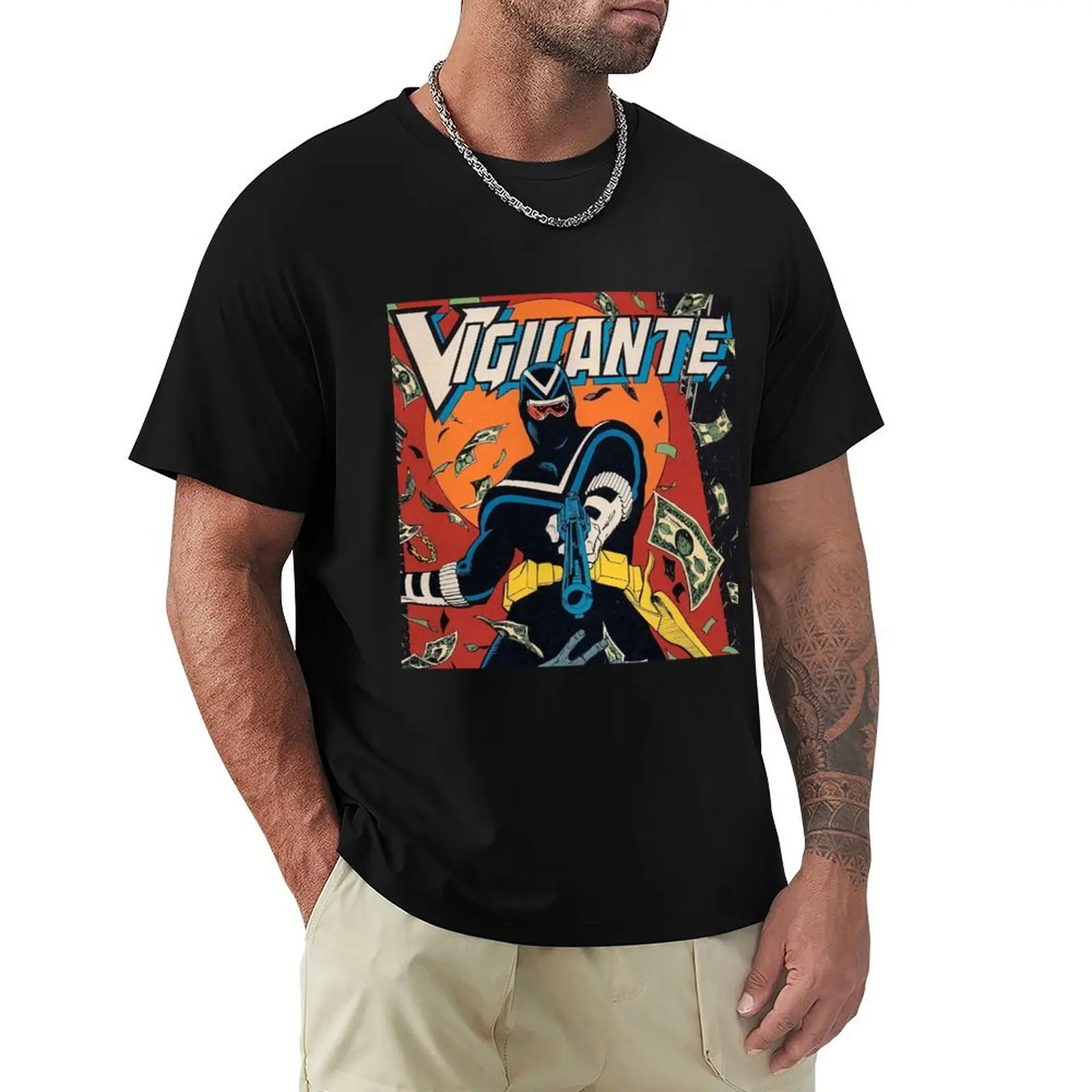 Vigilante Peacemaker Quotes T-Shirt Lightweight Basic Short Sleeve Shirt
Vigilante Peacemaker Quotes T-Shirt Lightweight Basic Short Sleeve Shirt