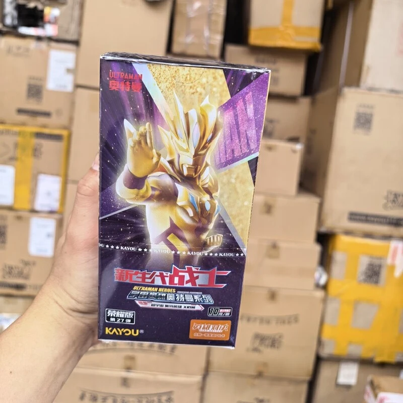 Kayou Genuine Ultraman Trading Cards Glory Version 27th Full Box Collectible Card Album Official Authentic Adult Collectors Gift
Kayou Genuine Ultraman Trading Cards Glory Version 27th Full Box Collectible Card Album Official Authentic Adult Collectors Gift
