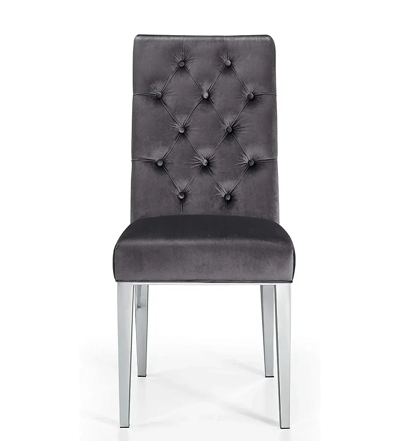 z Modern Dining Furniture Stainless Steel Upholstery Velvet Dining Chair with Silver Legs
z Modern Dining Furniture Stainless Steel Upholstery Velvet Dining Chair with Silver Legs