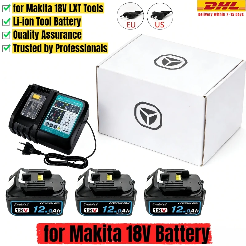 DHL ship 12.0Ah 18v battery for makita 18v Drills/Drivers Impact Wrenches Sanders/Polishers Saws for batteria makita 18v
DHL ship 12.0Ah 18v battery for makita 18v Drills/Drivers Impact Wrenches Sanders/Polishers Saws for batteria makita 18v