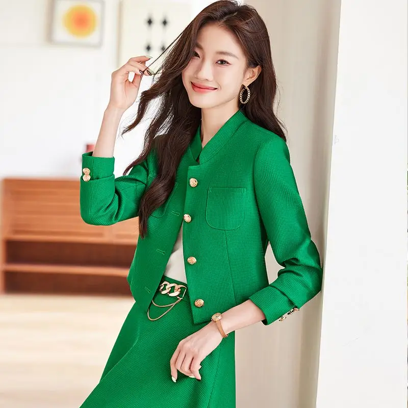 UNXX Skirt Suits Women 2024 Fashion Office Ladies Long Sleeve Single Breasted Tops + Elegant A Line Skirts Two Piece Sets Outfit
UNXX Skirt Suits Women 2024 Fashion Office Ladies Long Sleeve Single Breasted Tops + Elegant A Line Skirts Two Piece Sets Outfit