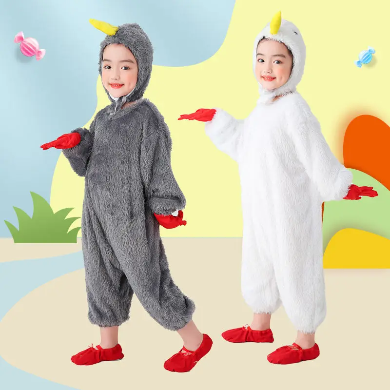 Halloween Easter Animal Suit Kids Unisex Chicken Costume Cosplay Yellow Chick Fantasy Plush Outfit Child Baby Conjoined Clothing
Halloween Easter Animal Suit Kids Unisex Chicken Costume Cosplay Yellow Chick Fantasy Plush Outfit Child Baby Conjoined Clothing