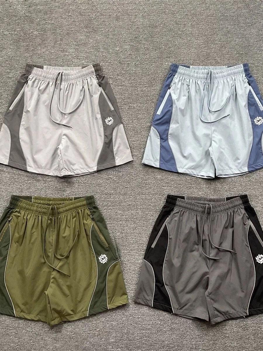 Sporty Short Shorts American High Street Color Block Outdoor Casual Drawstring Beach Pants for Men Polyester Fiber Micro Elastic
Sporty Short Shorts American High Street Color Block Outdoor Casual Drawstring Beach Pants for Men Polyester Fiber Micro Elastic