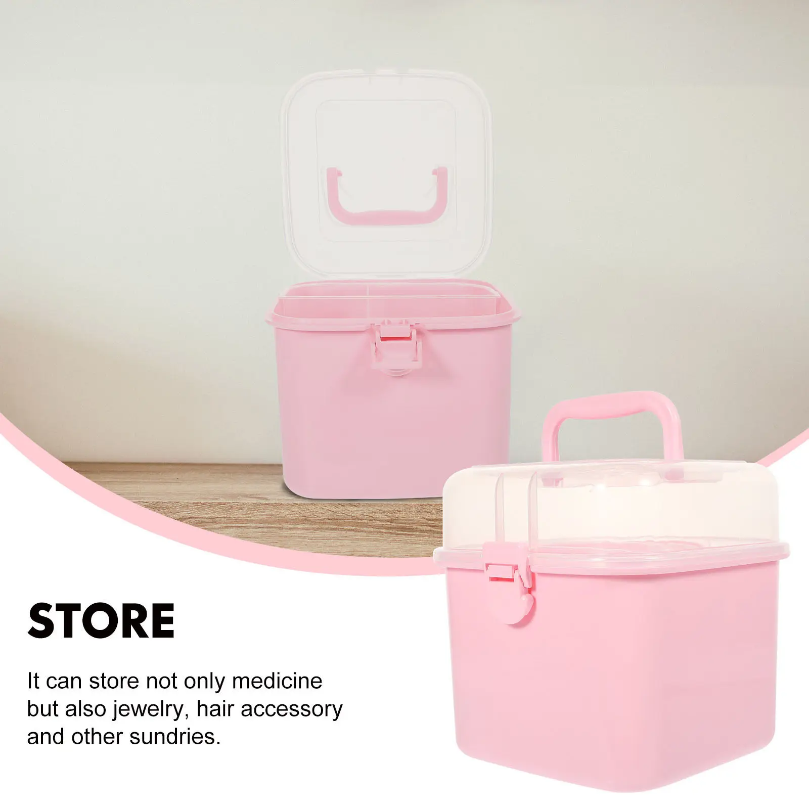 Многофункциональный пластиковый органайзер для украшений и мелочей: для рабочего стола, хранения инструментов для маникюра, путешествий, офиса и дома
Многофункциональный пластиковый органайзер для украшений и мелочей: для рабочего стола, хранения инструментов для маникюра, путешествий, офиса и дома