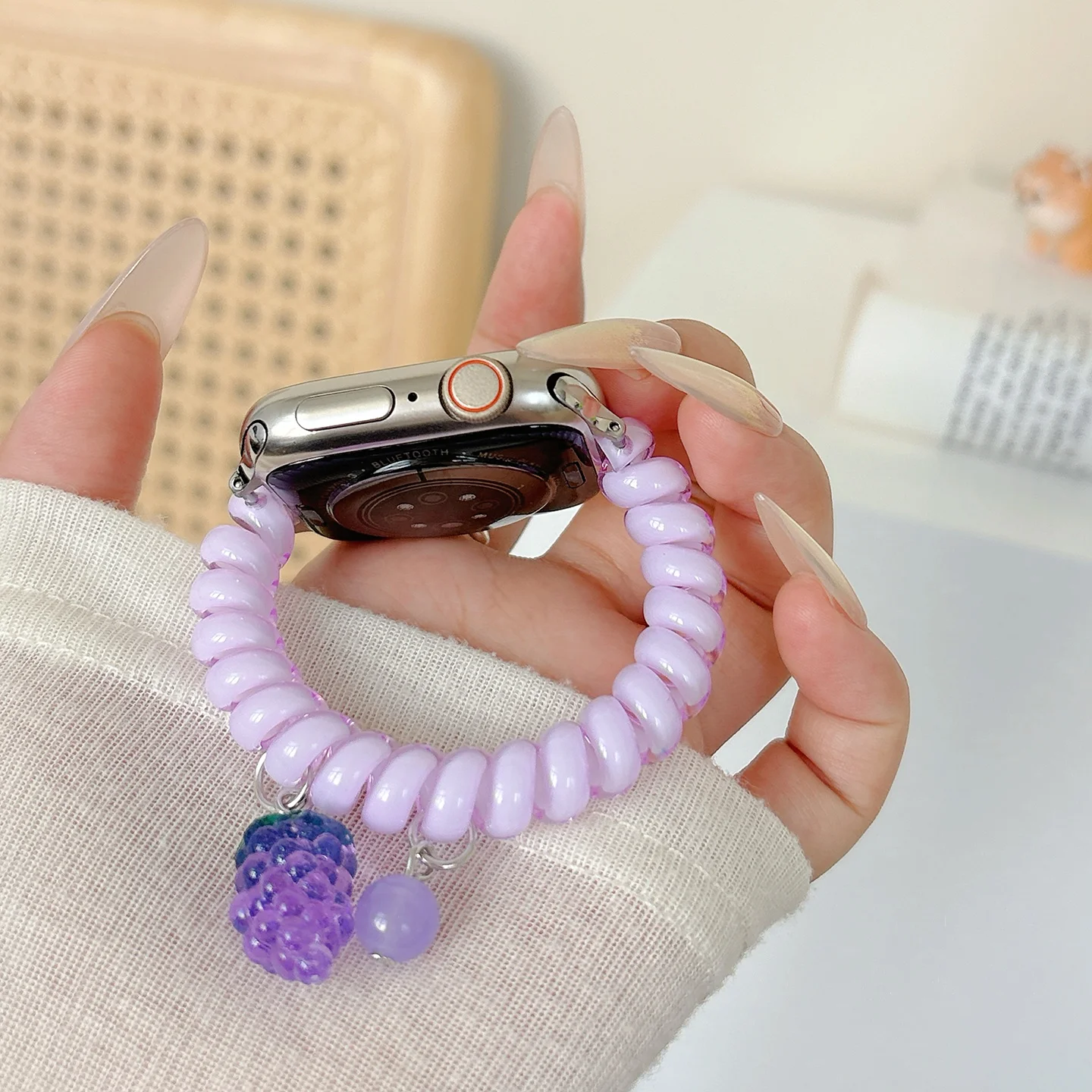 Dopamine Phone Coil Compatible iWatch Strap 38mm 40mm 41mm 42mm 44mm 45mm 49mm Fashion Strap
Dopamine Phone Coil Compatible iWatch Strap 38mm 40mm 41mm 42mm 44mm 45mm 49mm Fashion Strap