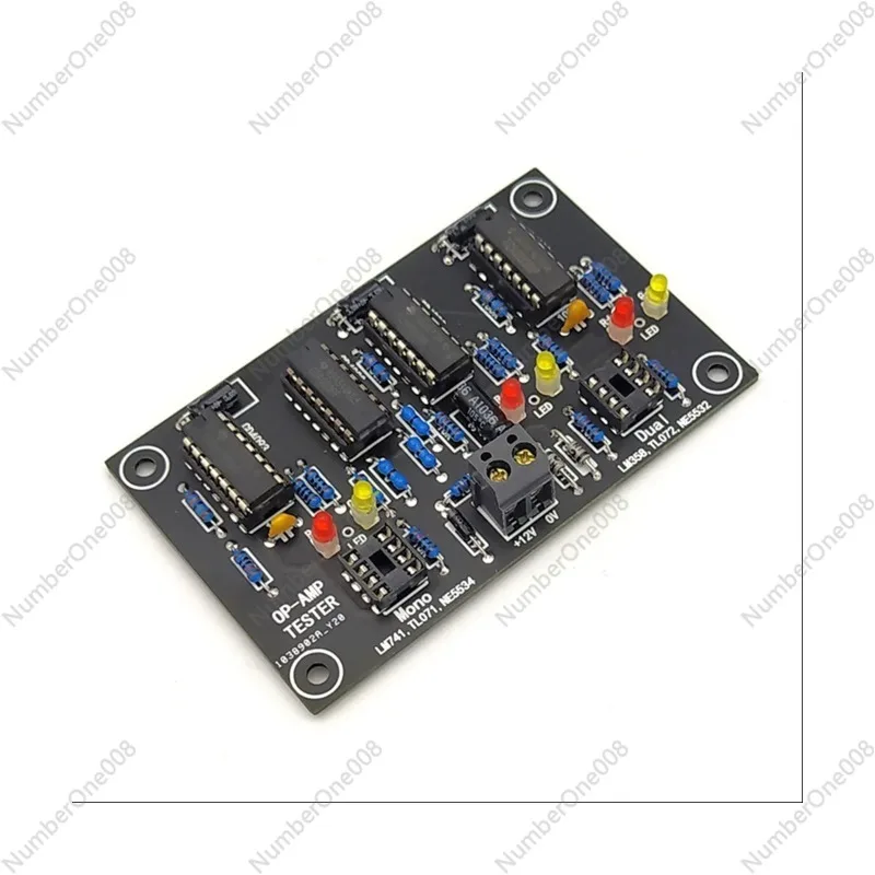 Операционный усилитель, тестер OP AMP для одиночного двойного OPAMP TL071 TL072 TL081 TL082, одиночная/двойная тестовая плата Op Amp
Операционный усилитель, тестер OP AMP для одиночного двойного OPAMP TL071 TL072 TL081 TL082, одиночная/двойная тестовая плата Op Amp
